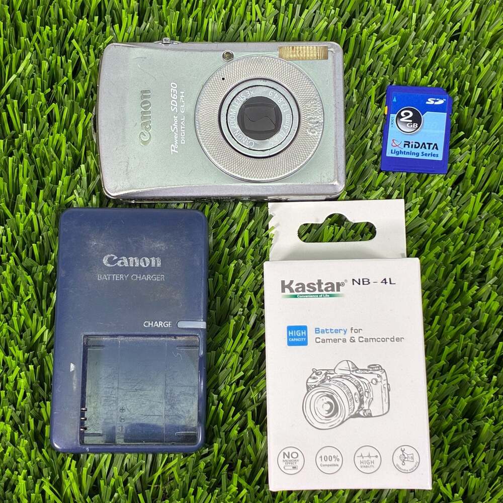 Canon PowerShot SD630 Digital ELPH 6.0MP Camera with Charger and SD Card #2